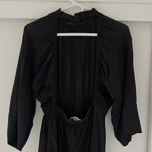 Apiece Apart Black Cut Out Aurora Dress - Picture 10 of 10